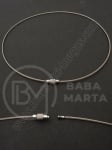 Collier OȚEL 465x1.5mm culoare argintie 1 buc 307959