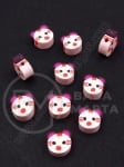 Mărgele FIMO tip pisicuță 8~11x8~12x5mm 1 pachet 10 buc 312835
