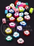 Mărgele FIMO 7~10x9~11.5x4~5mm 1 pachet 10 buc 312830
