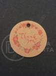 Etichete carton 30x0.4mm gaură 3mm 1 pachet 20 buc 111291