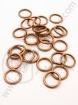 Inel metalic 8mm cupru 100 buc 301064