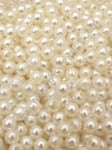 Pearl ecru 5mm gaură 1.5mm 1 pachet 40g ~700 buc 312569