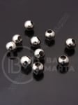 Lama otel 5mm argintie gaura 1.7mm 1 pachet 30 buc 307650