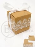 Cutie carton kraft 50x50x50mm 1 pachet 2 buc 113002