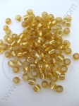 Sticlă aurie cu fir metalic 3mm 50g 333083