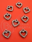 Pandantiv metalic 15x13mm 40g ~175 buc 318191