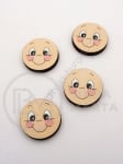 Fețe de lemn 16x3mm 1 pachet 10 buc 182380