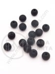 Bilă neagră mată 8mm 1 paquet 40g ~159 buc 312642