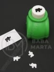 Perforator (perforator) pentru carton până la 160g-m2 elefant 9x5mm 1 buc 171067