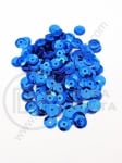Paiete rotunde 6~7x0.5mm albastre 1 pachet 20g ~1700 buc 161035