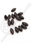 Figurină neagră 11x6mm 40g ~175 buc 311022