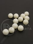 Bilă 10mm crem solidă gaură 1.5mm 40g ~72buc 311517