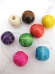 Bilă de lemn 16x15mm Mix 1 pachet 40g ~31 buc 321346