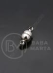 Închizator magnetică 5x11mm color nichel gaură 1mm 1 buc 301215
