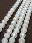 Șir de mărgele cristal 10x9mm imitație de opal fațetat ~72 buc ~67cm 1 buc 342417