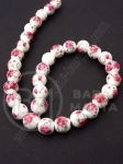 Șir de mărgele din porțelan 10mm gaură pictătă 2.5mm ~32 pcs 1 buc 335372