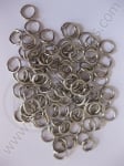 Inel metalic 5x0.7mm culoare argintie 1 pachet 200 buc 301553