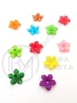 Floare 10x3.5mm colorată gaură 1.5mm 1 pachet 40g ~415 buc 312530