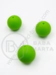 Bilă de mărgele din silicon cu gaură de 20 mm, 2 mm, 1 paquet, 2 pc. 317123