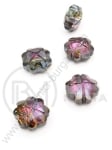 Cristal trifoi 17x17x9mm galvanizat gaură 1.2mm 1 buc 335351