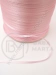 Panglică de satin 3mm roz 20 metri 451362