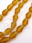 Mărgele de sticlă pictura 11x8mm ~32 bucăți gaură 1.5mm 1 bucată 343662