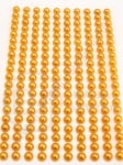 Mărgele acrilice semisferică cu lipici 4mm 200 buc 1 autocolant 181345