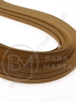 Benzi de quilling 5mm x 530mm maro, 1 pachet, 120 buc. 175064