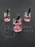 Glass pendant 14-11mm cu fructe 2 buc.335631