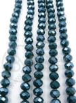 Șir de cristale 8x6mm curcubeu solid ~67 buc 40cm 1 buc 342718