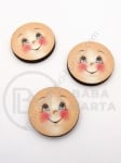 Fețe de lemn 20x3mm 1 pachet 10 buc 182390