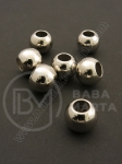 Bilă SSV 10x12mm color nichel gaură 5.5mm ~30buc 318260