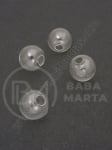 Sferă de sticlă pentru bijuterii 18mm transparentă 1 pachet 5 bucăți 191158