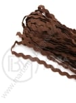 Lățime 5,5 mm maro zig-zag 13 metri 411147