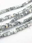 Șir cub cristal 4mm ~100 buc ~44cm 1 buc 342757