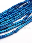 Cub de hematit 3mm, gaură nemagnetică 1mm ~130 buc ~40cm1wt 352831