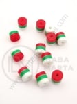 Cilindru cauciuc 6x7mm diametru 2mm 50 bucăți 311646