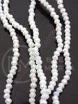 Șir de cristale ~3x~2.3mm efect AB alb solid ~175 buc ~38cm 1 buc 342551