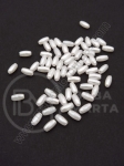 Orez alb (alungit) 3x6mm 1 pachet 40g ~1520 buc 311361