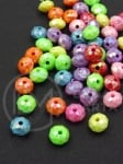 Mărgele 8x5.5mm mix AB curcubeu 1 pachet 40g ~250 buc 312905