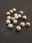 Bilă de porțelan 6mm vopsită gaură 1.5mm 5 buc 335044