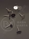 Suport cercei 12x8x0.6mm oțel 1 pachet 20 buc 307028