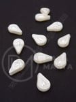Mărgele 12x8x3mm gaură perlă 1.5mm 1 pachet 40g ~240 buc 312364