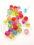 Mărgele 8mm MIX gaură 1.5mm 1 pachet 40g ~150 buc 312439