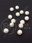 Mărgele în relief 8mm gaură perlă 1.5mm 1 pachet 40g ~162 buc 312368