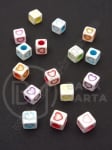 Cub cu inimă 6,5x6,5mm mix 1 pachet 40g ~200 buc 312205