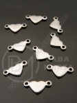 Element de conectare oțel 11x5.5mm gaură 1mm 5 buc 309616