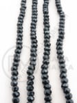 Cristal 4x3mm grafit 1 bucată 42cm ~120 bucăți 342162
