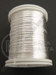 Sârmă de cupru 0.3mm argintiu perlat ~50 meters 141130
