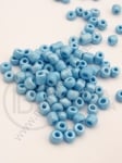 Perlă albastră în sticlă 4mm 50g 334058